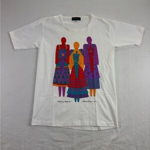 New Vintage Laurel Burch "Celebrating Motherhood" t-shirt 1992